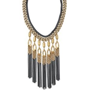 Stella & Dot Lillith Fringe Necklace
